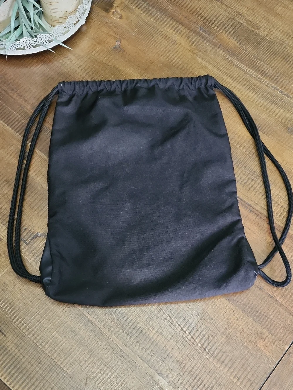 adidas Green Camo Drawstring Bag
